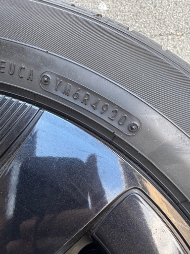 185/60R15 トヨタ純正スチールホイールタイヤセット