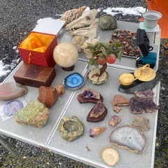 道の駅龍游館にて本日１５時まで - フリーマーケット