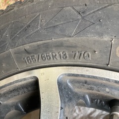 スタッドレスタイヤ　165/65R13の画像