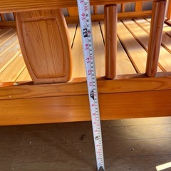 二段ベッドシングル幅の画像