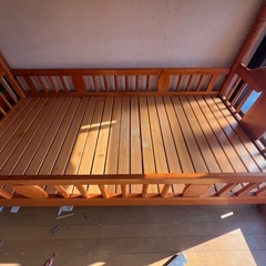 二段ベッドシングル幅の画像
