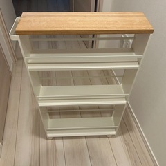 山崎実業　ハンドル付きスリムワゴン　towerの画像