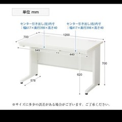 オフィスデスクの画像