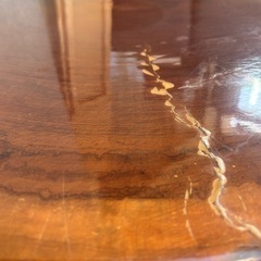 屋久杉丸テーブルの画像