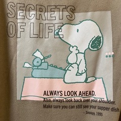 引き渡し予定※あけおめセール！140〜150スヌーピー トレーナーの画像