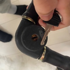 バイク　鍵　ゴジラロックの画像