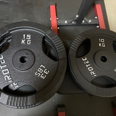 ベンチプレスセット　筋トレの画像