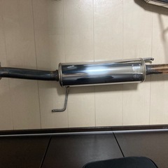 RIDE＋TECHエブリイDA17用UPSTYLEマフラー　チタンテールの画像