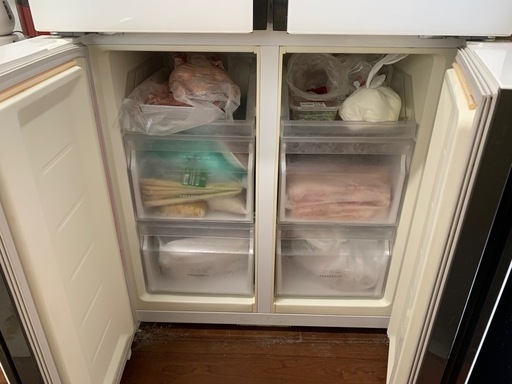 Haier 4ドア冷蔵庫 JR-NF468A (Tony) 益生の家具の中古あげます・譲り