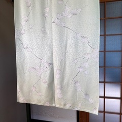 着物素材リメイク暖簾のれん　横〜50—丈〜88!
の画像