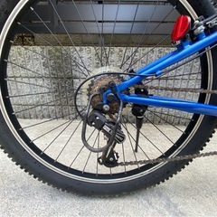 Asahi DRIED 26インチ 青色 6速ギア マウンテンバイクの画像