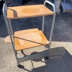 パソコンラック　ローラー付きの画像