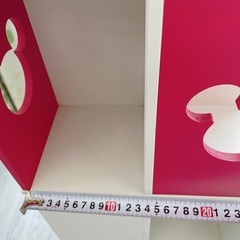 子供部屋 本棚 収納棚 キッズチェスト ミッキー ディズニーの画像