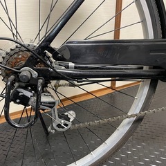 【しっかり整備済み】27インチ6段変速 鍵2本LEDライトの画像