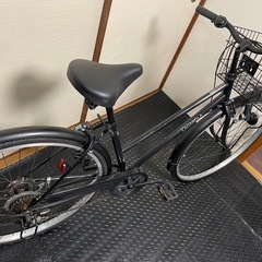 【しっかり整備済み】27インチ6段変速 鍵2本LEDライトの画像