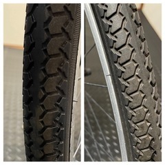 【しっかり整備済み】27インチ6段変速 鍵2本LEDライトの画像