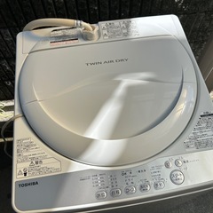東芝洗濯機　使用頻度少なめの画像