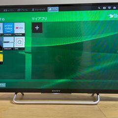 【ジャンク品】ソニー液晶テレビ　BRAVIA KJ-32W730C　2017年製の画像