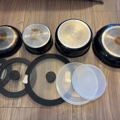 フライパン　鍋　11点セット　アイリスオーヤマ　の画像