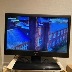 三菱テレビ　19Vの画像