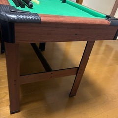 早い者勝ち！室内遊び用  2wayビリヤード台 フルセットの画像