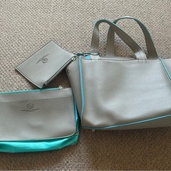 ジリバイロメオジリ トートバッグ ミニポーチ付バッグ　未使用品の画像