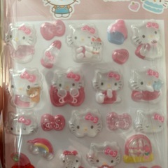値下げ中！！キティ　ドロップシールの画像