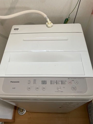 Panasonic NA-F60B15洗濯機2022年製