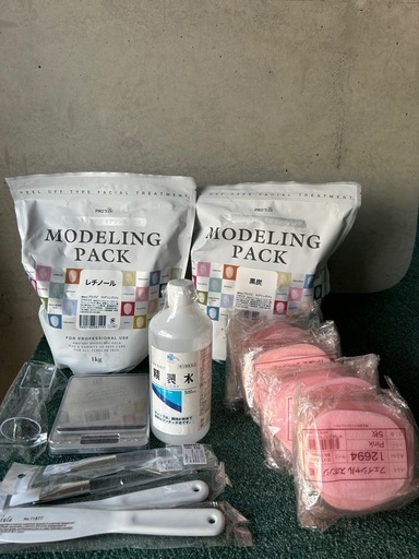 石膏パックセット
