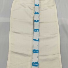 FENDI フェンディ パンツ ホワイト イタリア製 レディース ストレート 麻混の画像