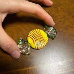 ガラスの箸置きの画像