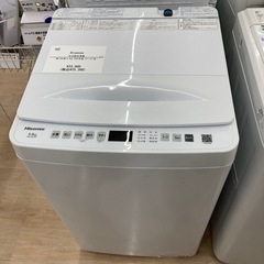 【1年の動作保証付き】Hisenseの全自動洗濯機HW-55E4Wのご紹介ですの画像