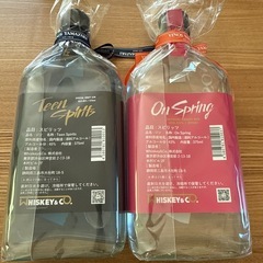 WHISKEY&CO. クラフトジン2本セット 未開封 ギフト包装ありの画像