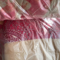 昭和の綿　掛布団複数枚 綿の掛布団(袋に入れ押入れ経年保管)の画像