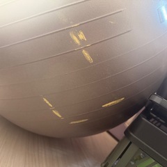 ［無料］エレコム バランスボール 65cm フィットネス グレー の画像