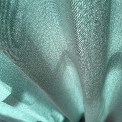 ニトリ　ターコイズカラー　カーテン　2枚の画像