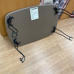 ☆ドリーム荒牧店☆ジモティー割引有☆【クリーニング済み】コーナン/木目折りたたみテーブル/現状販売の画像