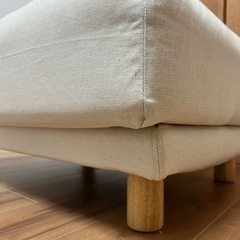 無印良品　オットマンの画像