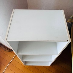  受け渡し決定しました 3段カラーボックス ホワイトの画像