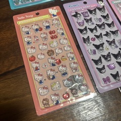 サンリオ　ボンボンドロップシール　風の画像