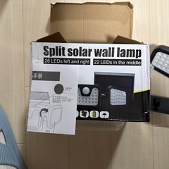 新品未使用ソーラーライトリモコン付きの画像