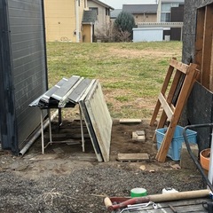 ※お話し中です　スチール物置(解体済み)の画像