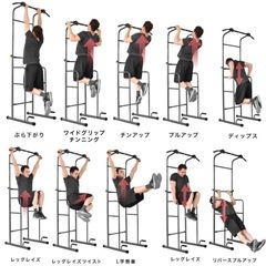 懸垂・ぶら下がり健康器の画像