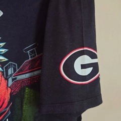 希少　NIKEジョージア大学ブルドッグス　Tシャツの画像