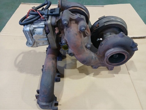 三菱ふそう スーパーグレート 6S10FP74GG ターボタービン エキマニ ツインターボ