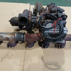 三菱ふそう スーパーグレート 6S10FP74GG ターボタービン エキマニ ツインターボの画像