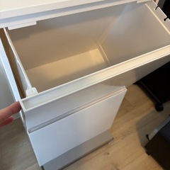 アスベル　分別ペダル２段ワイド　４０Ｌの画像