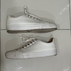 ZARA ザラ　メンズ スニーカー ホワイト 40の画像