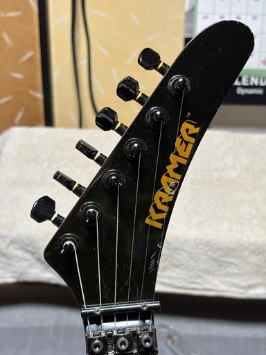 KRAMER バナナヘッド　ギター KRAMER バナナヘッド（ブラック） (Plaviss) 古島の弦楽器、ギターの