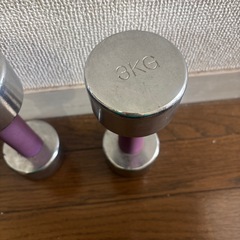 ダンベル　3kg 2セットの画像